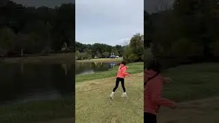 Youngest to ever birdie Winthrop hole 5 FPO tee 🐦