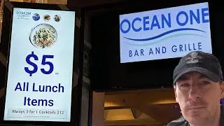 Las Vegas - $5.99 Mittagsmen&uuml; im Ocean One Bar & Grill im Planet Hollywood am Vegas Strip