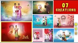 Free Wedding Album PSD Files Download 2025 | MNS DIGITAL