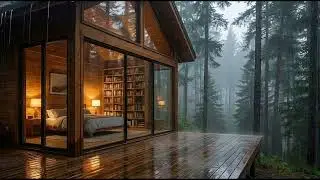 Gentle Forest Rainfall for Deep Sleep 🌧️🌲 | Calm Nature Ambience, Relaxing Rain Sounds