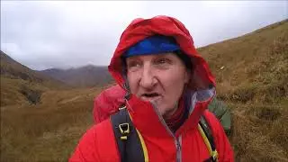 Hike from Glen Nevis to Meanach Bothy then to Corrour Station November 2017