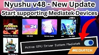 Nyushu v48 Emulator | New Update | Nintendo Switch Emulator Android