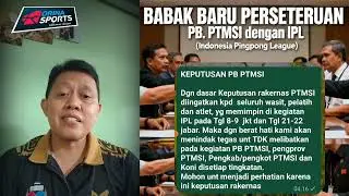 &laquo;НОВАЯ ГЛАВА ВРАЖИ МЕЖДУ PB. PTMSI и IPL (Индонезийской лигой пинг-понга) #PTMSI #IPL #tabletennis