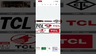 TCL Logo History #logo #logohistory