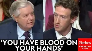 JUST IN: Applause Breaks Out When Lindsey Graham Excoriates Meta's Mark Zuckerberg To His Face