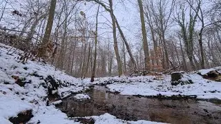 Winter Walk ❄️ Gentle Guitar Music & Snowy Ground