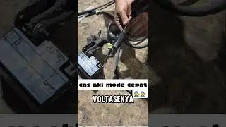aki lebih cepat rusak dengan cara ini. #bengkelpemula #bengkelracing #akitekor #akimotor