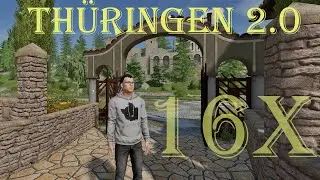 ---PREVIEW--- Thüringen 16x Beta von OlliB. Mod Map für den LS22