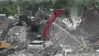 Demolition of the Provo, Utah Temple