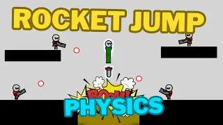 Rocket jump physics LOL