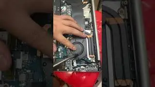 Laptop fan cleaning ||hp laptop fan cleaning #technology #problemfix #repair #ledpanelrepair