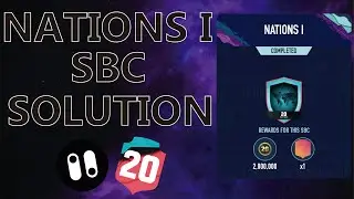**NATIONS 1 SBC SOLUTION** | PACYBITS FUT 20