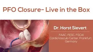 PFO Closure- Live in the Box