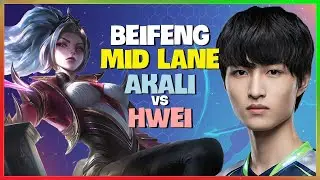 BeiFeng Challenger Masterclass: Flawless Akali Mechanics Engsub