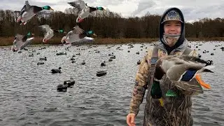Duck Hunting a Massive Early Season Cold Front for Migrating Flocks!
