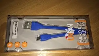 Кабель Urban Revolt USB 2.0 Micro-USB Cable 1 м Blue