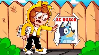 ¡BLUEY SE HA PERDIDO EN MINECRAFT! 😭💔 NECESITO AYUDA 😥