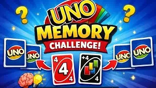 Игра на память UNO Cards 🧠 | Веселое развлечение для детей и всей семьи