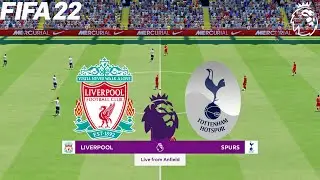 FIFA 22 | Liverpool vs Tottenham Hotspur - English Premier League - Full Match & Gameplay
