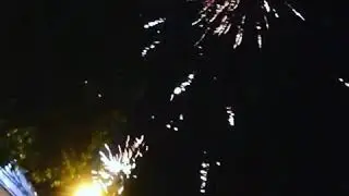 Fuegos artificiales en elias pi&ntilde;a