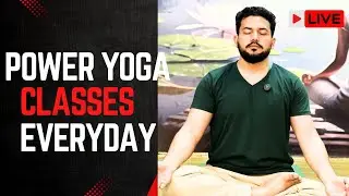 Live - 🔴Power yoga good for all. #yoga #live