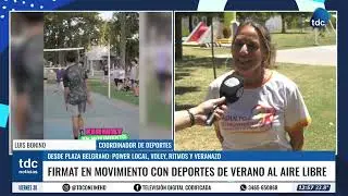 FIRMAT | EL VERANO SE VIVE CON ACTIVIDAD FÍSICA Y ENERGÍA EN LA PLAZA