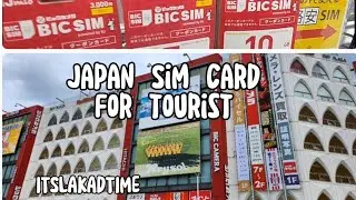 BUYING A SIM CARD IN JAPAN | ITSLAKADTIME