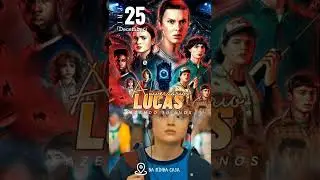 Convite de Festa Interativo Personalizado - Stranger Things