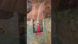 BEAUTIFUL WATERFALL PRE WEDDING LOCATION 🫶#shorts #ytshorts#shortsfeed#trendingshorts#trending#bts