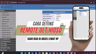 HOW TO SET UP THE OLT REMOTE SO IT CAN BE ACCESSED USING A MOBILE PHONE