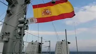 El Himno del Efese suena en el caza minas Duero