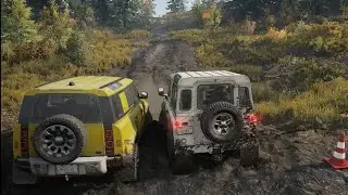 DEFENDER 90 VS DEFENDER 110 | SNOWRUNNER