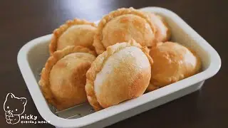 Cheesy Mashed Potato Mozzarella Puff ::  Easy Recipe