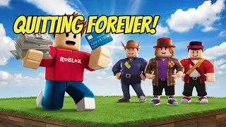 blowing all my robux before saying goodbye to roblox