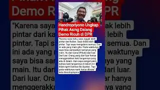 Hendropriyono Ungkap Pihak Asing Dalang Demo Ricuh di DPR #matalokal