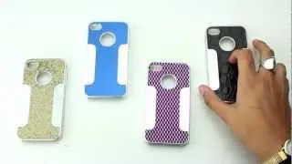 Apple iPhone 4/4S Premium Aluminum Hard Back Shell Cases Video Review