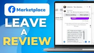 Как оставить отзыв о продавце на Facebook Marketplace (оцените продавца) ✅