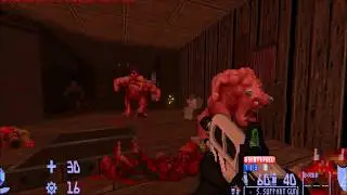 Spreading Christmas Cheer In Hell - Netronian Chaos + PSX Doom LC Playthrough (XMAS 2K17 Special #4)