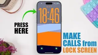 5 Ways To Make A Phone CALL From The iPhone LOCK SCREEN !
