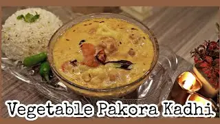 Vegetable Pakora Kadhi Recipe by Rahi Cooks | How to make Vegetable Pakora Kadhi Recipe | Rahi Cooks