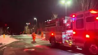 Pre-arrival - Structure fire/box alarm response - LIDI groceries - Dumfries road - Dumfries, VA