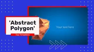 Abstract Polygon Logo Animation Template Created On Viddyoze | Create Marketing Videos