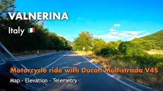 🇮🇹 Umbria, Italy &ndash; Along the SS685 in Valnerina | Ducati Multistrada V4S
