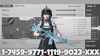 Bgmi Sensitivity Settings 🔥2026 Zero Recoil Sensitivity Code in Bgmi/Pubg | Bgmi 4.5 Sensitivity