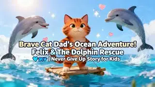 When a Storm Separated This Cat Dad From His Kittens, Dolphins Showed Him the Way Home