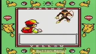 Pok&eacute;mon Yellow - playing Gameboy game on Pok&eacute;mon stadium on N64 part 4