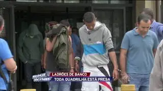 Deic prende quadrilha de ladr&otilde;es de banco em SP