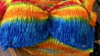 Store bought dress Bellydance costume project-pt.3