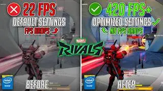 Marvel Rivals - Best Settings for MAX FPS in Season 6 on ANY PC📈