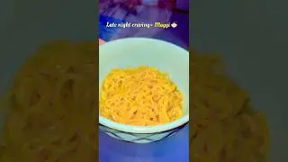 12AM Maggi Cravings🍜 | Quick and easy recipe | 5 Min Maggi recipe ✨